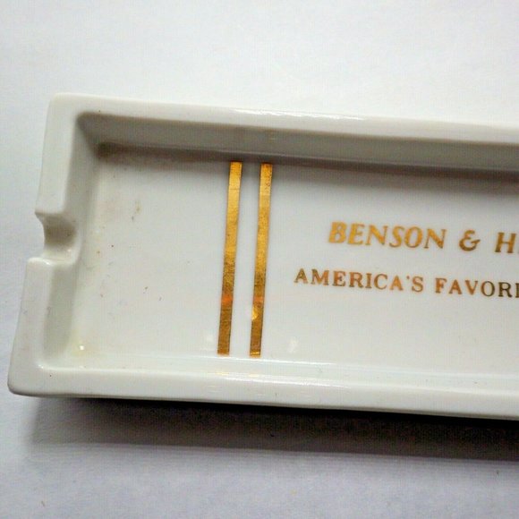 Benson & Hedges 100 S Ashtray America's Favorite Cigarette Break Japan - Picture 4 of 6